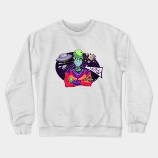 Alien vs COVID-19 Crewneck Sweatshirt